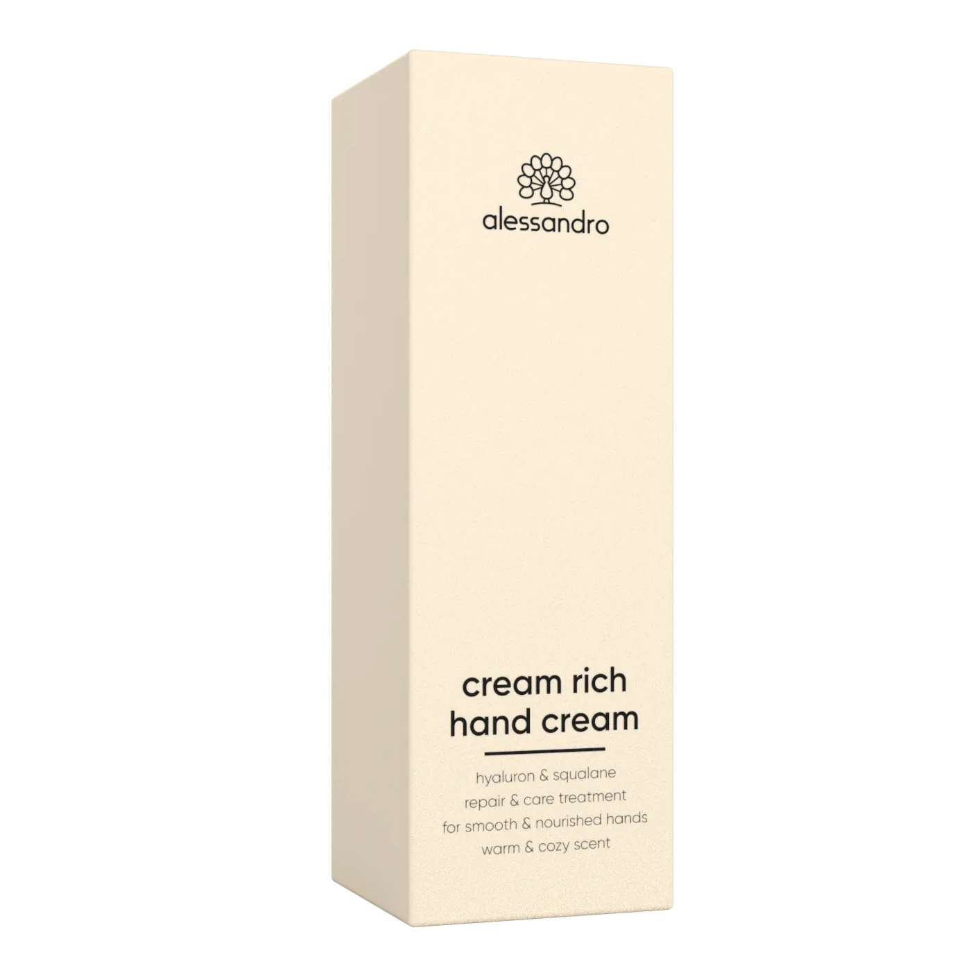 CREAM RICH Intensyviai drėkinamasis rankų kremas su hialurono rūgštimi