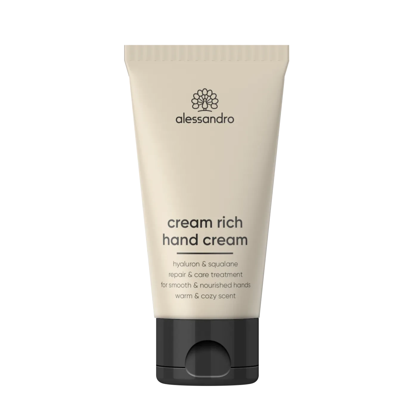 CREAM RICH Intensyviai drėkinamasis rankų kremas su hialurono rūgštimi