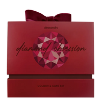 DIAMOND OBSESSION „VELVET RED“ spalvos ir priežiūros rinkinys
