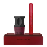 DIAMOND OBSESSION „VELVET RED“ spalvos ir priežiūros rinkinys