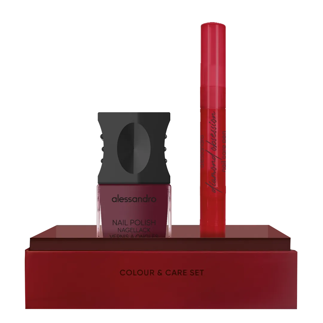 DIAMOND OBSESSION „VELVET RED“ spalvos ir priežiūros rinkinys