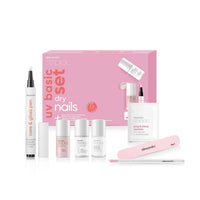 STRIPLAC UV BASIC SET  Rinkinys sausiems nagams +Striplac Pretty Ballerina