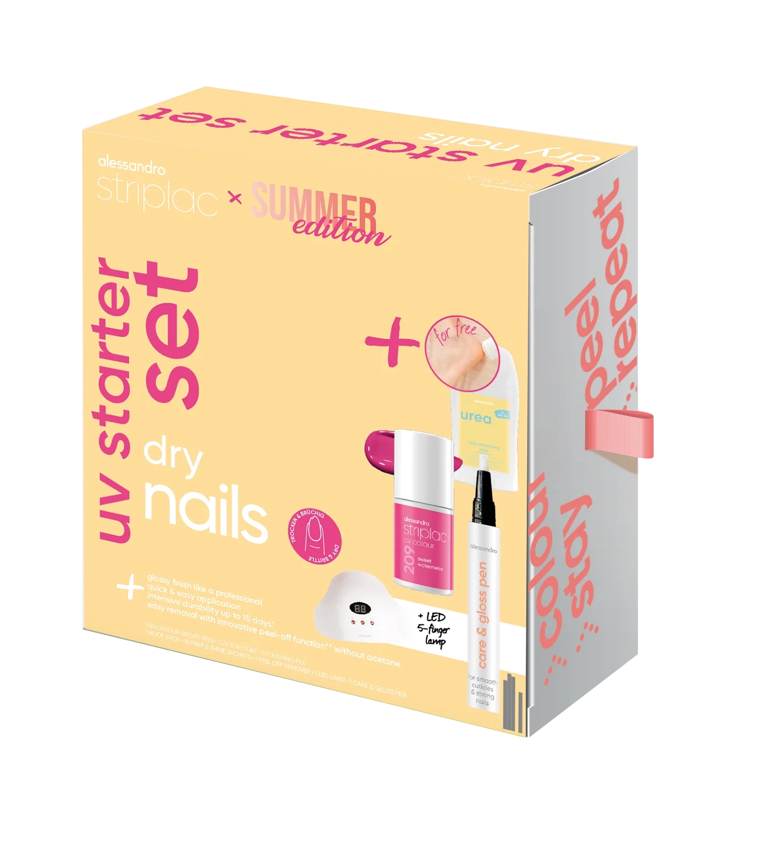 Striplac UV Starter Set „Dry Nails“ manikiūro rinkinys