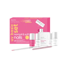 STRIPLAC UV BASIC SET Rinkinys minkštiems nagams