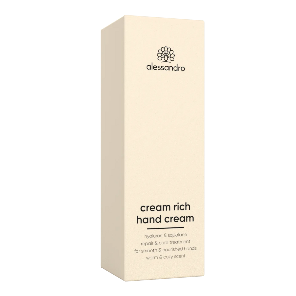 CREAM RICH Intensyviai drėkinamasis rankų kremas su hialurono rūgštimi