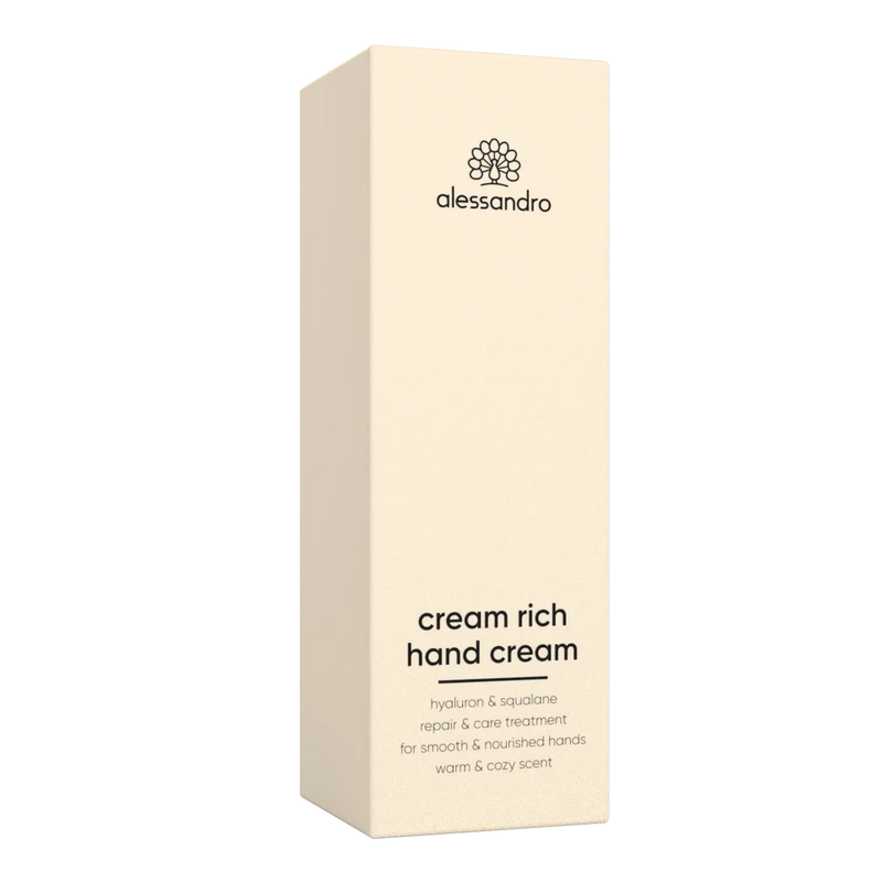 CREAM RICH Intensyviai drėkinamasis rankų kremas su hialurono rūgštimi