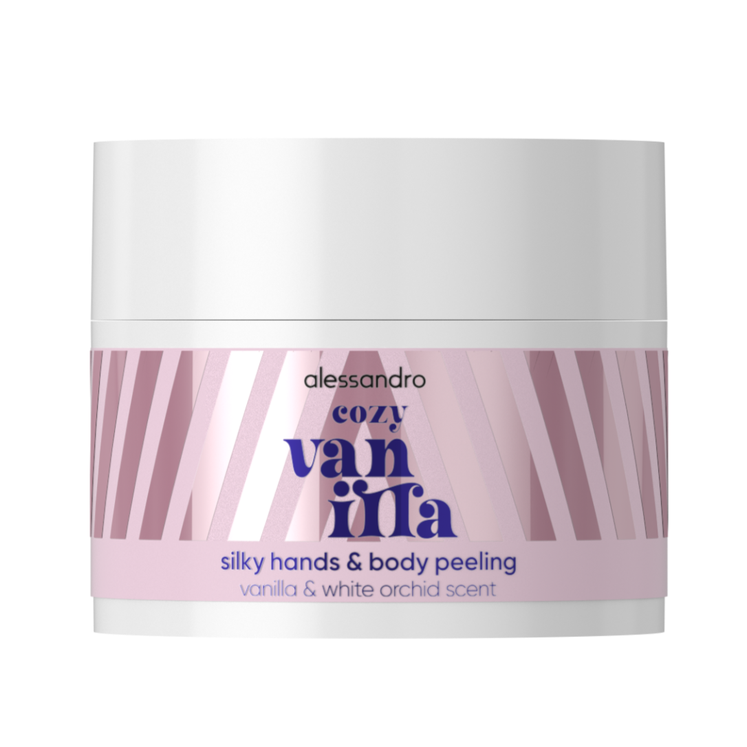 Cozy Vanilla Silky Hands & Body Peeling šveitiklis