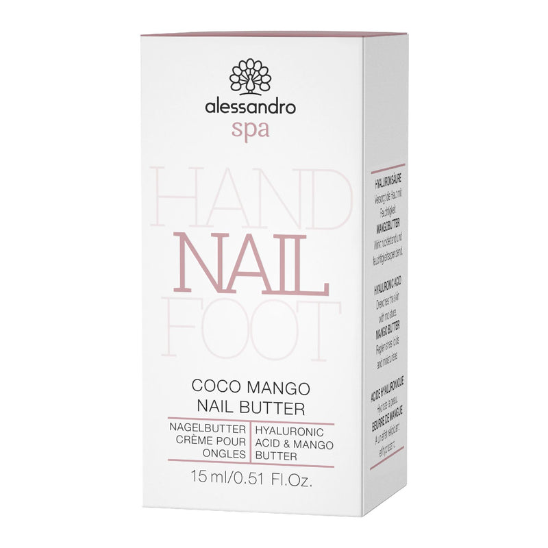 COCO MANGO NAIL BUTTER Maitinamasis nagų sviestas su hialuronu