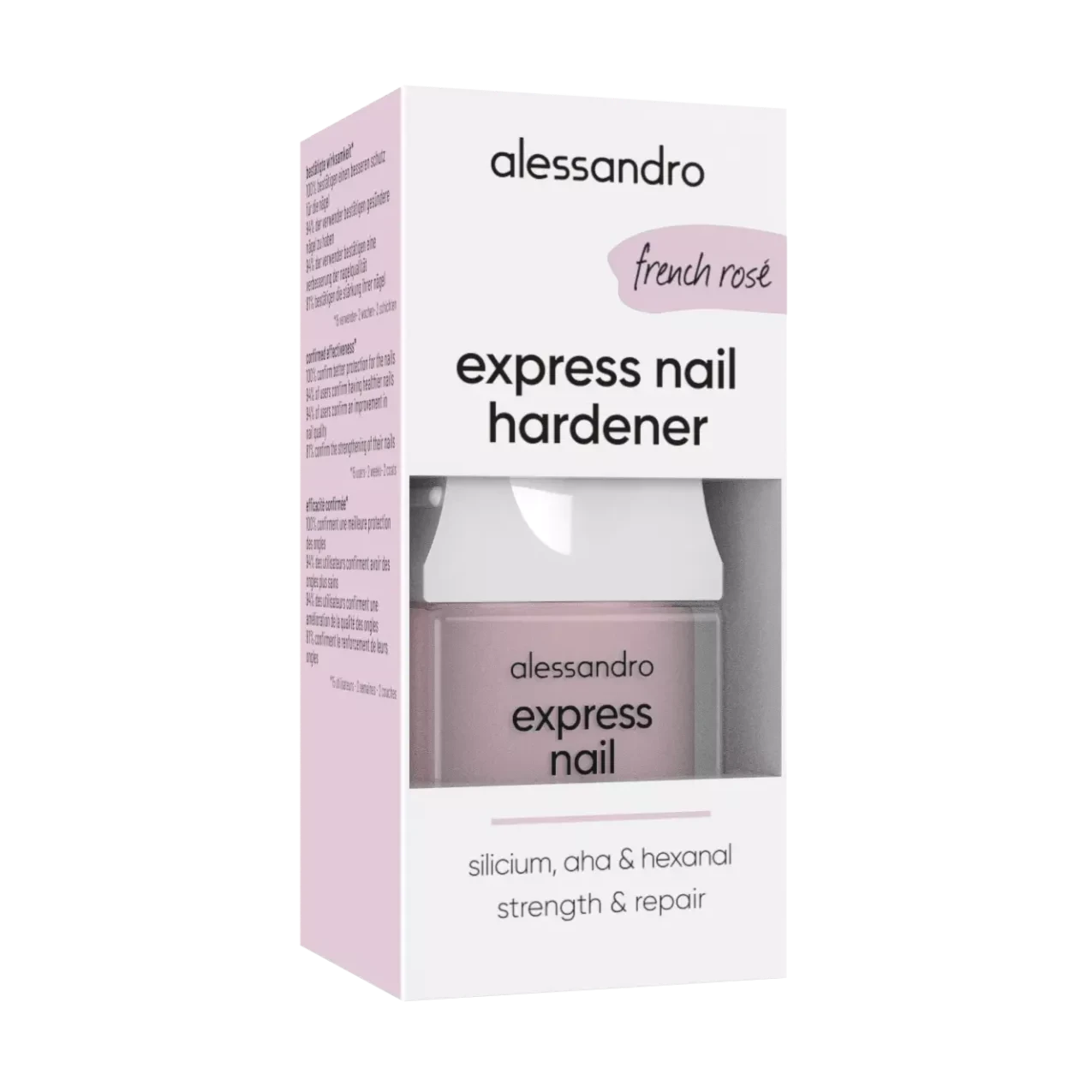 EXPRESS FRENCH ROSE Nagus stiprinanti priemonė