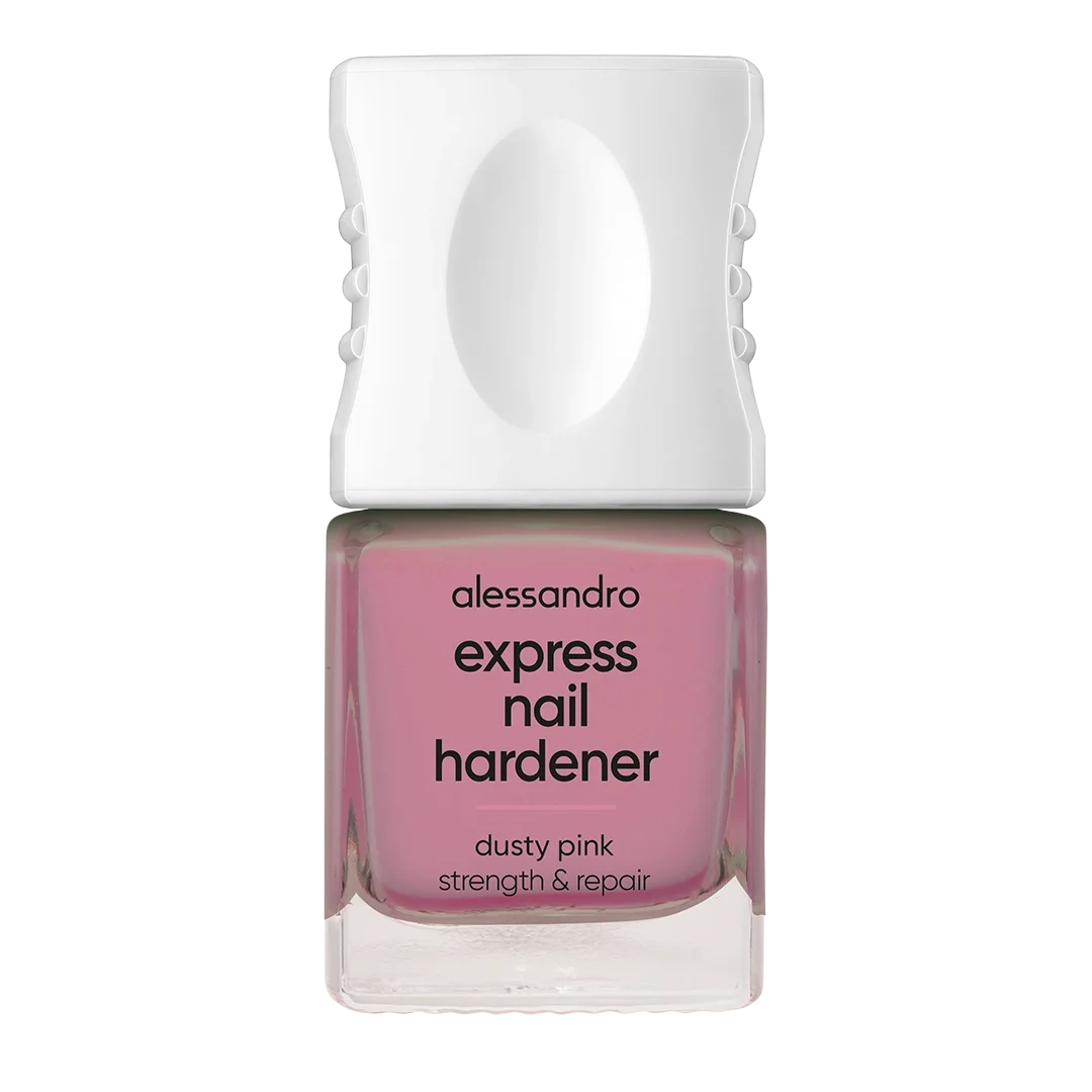 EXPRESS DUSTY PINK Nagus stiprinanti priemonė