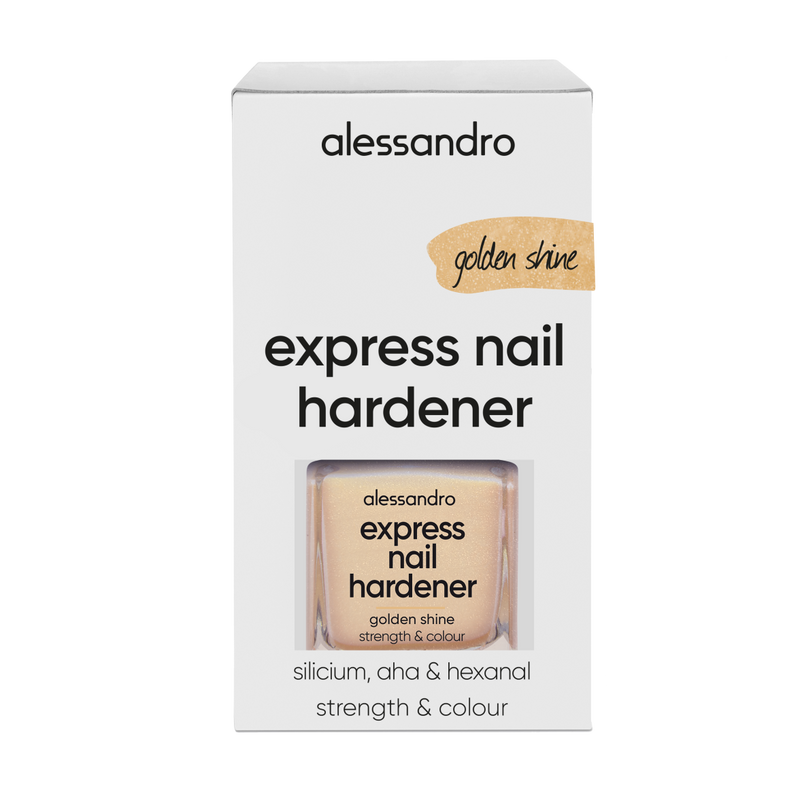 EXPRESS GOLDEN SHINE Nagus stiprinanti priemonė