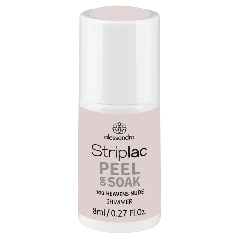 STRIPLAC PEEL OR SOAK nagų lakas HEAVENS NUDE