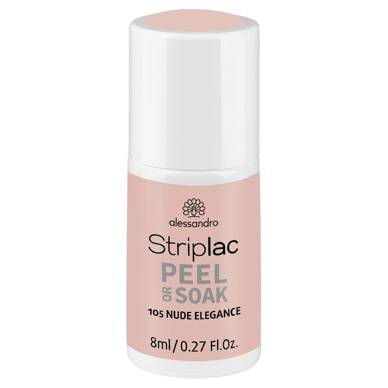 STRIPLAC PEEL OR SOAK nagų lakas NUDE ELEGANCE