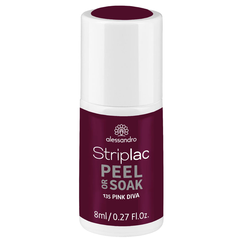 STRIPLAC PEEL OR SOAK nagų lakas PINK DIVA