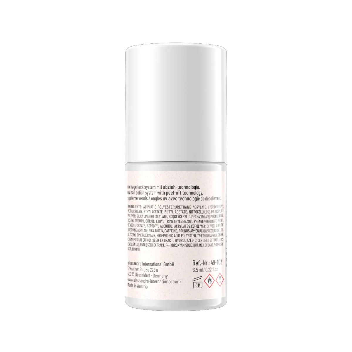 STRIPLAC PEEL OR SOAK nagų lakas HEAVENS NUDE