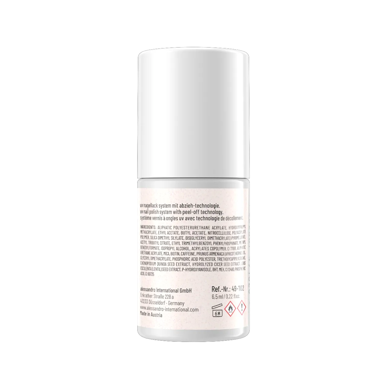 STRIPLAC PEEL OR SOAK nagų lakas HEAVENS NUDE