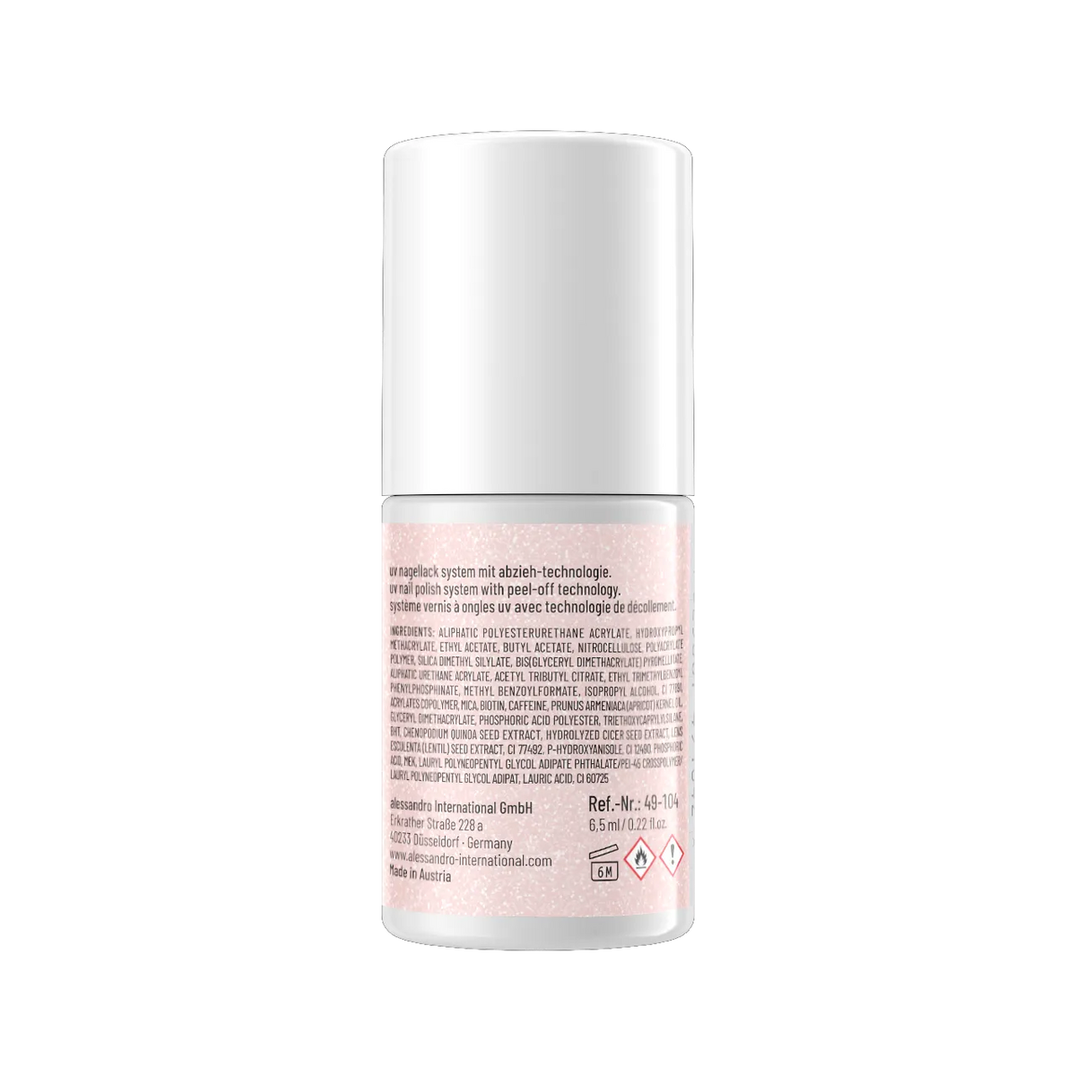 STRIPLAC PEEL OR SOAK nagų lakas BABY PINK
