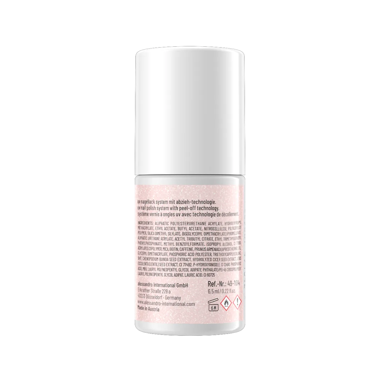 STRIPLAC PEEL OR SOAK nagų lakas BABY PINK