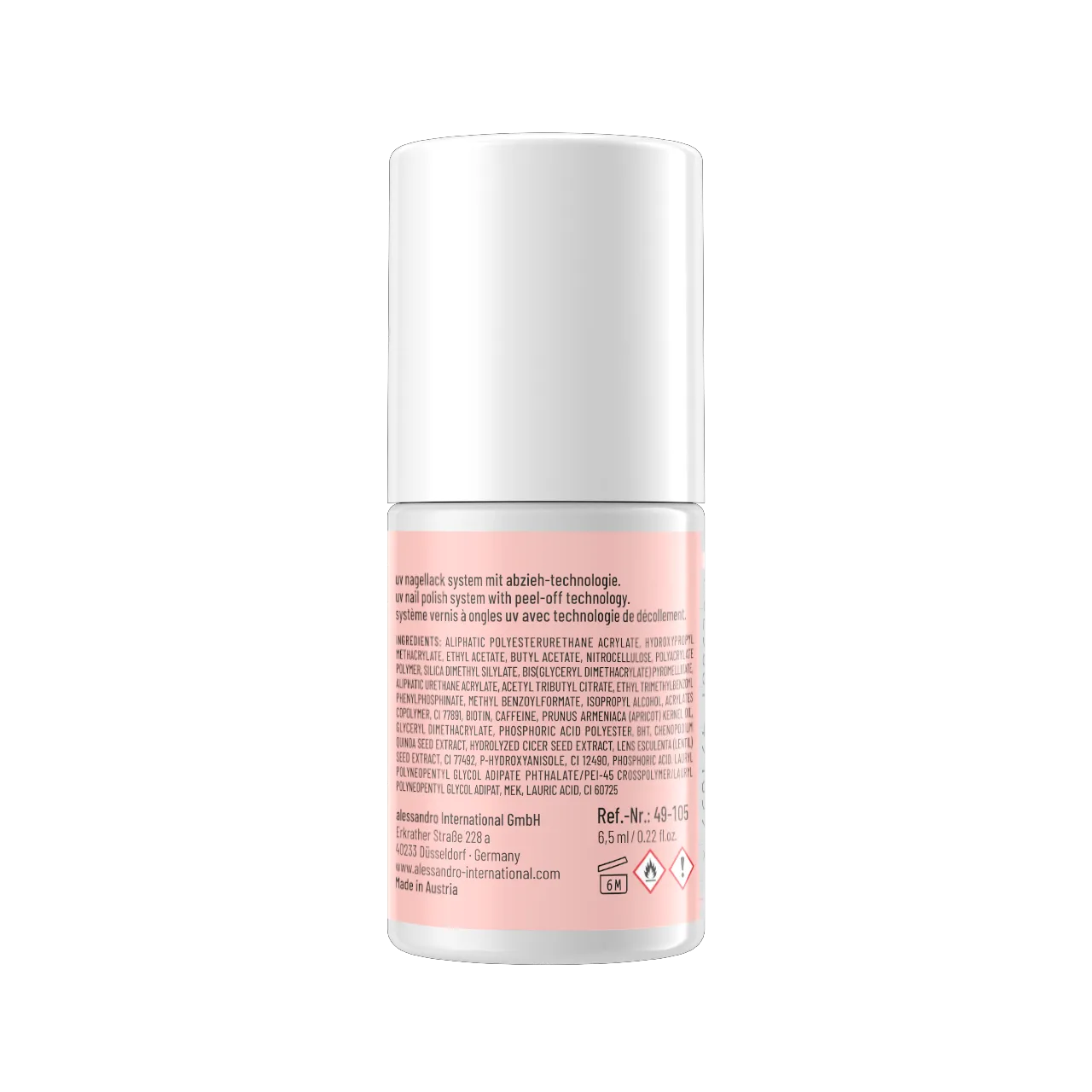 STRIPLAC PEEL OR SOAK nagų lakas NUDE ELEGANCE