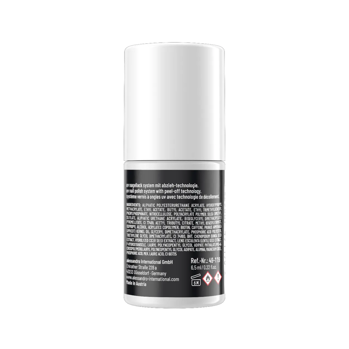 STRIPLAC PEEL OR SOAK nagų lakas MIDNIGHT BLACK