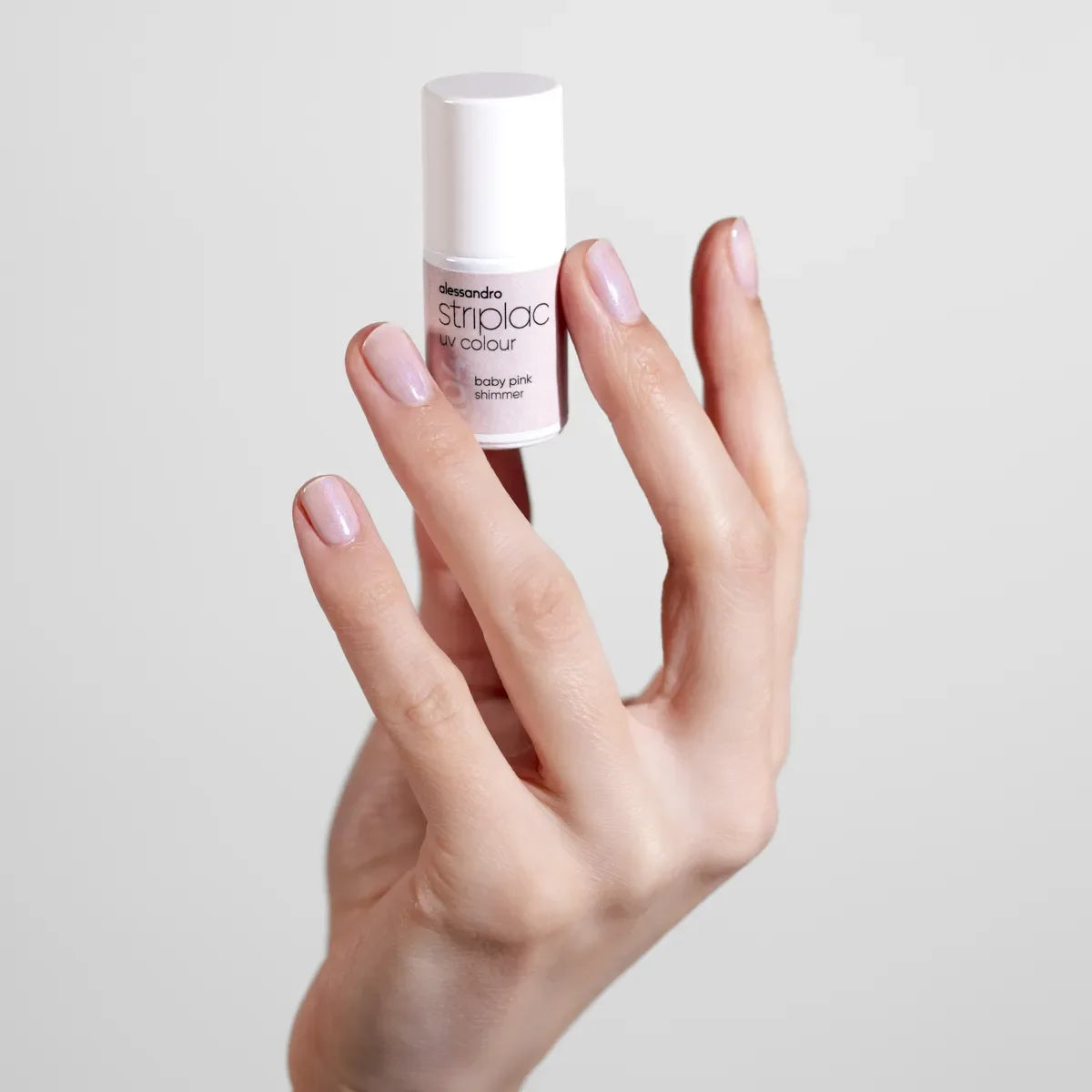 STRIPLAC PEEL OR SOAK nagų lakas BABY PINK