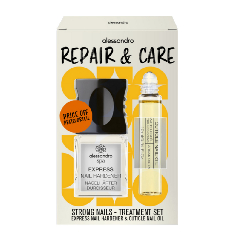 REPAIR & CARE rinkinys stipriems nagams