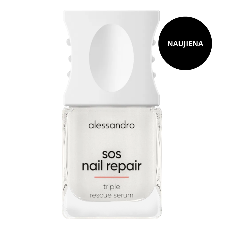 SOS NAIL REPAIR SERUM atstatomasis nagų serumas su biotinu ir siliciu